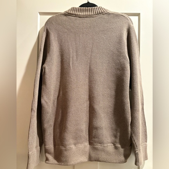 Eddie Bauer Men's Henley Crewneck Sweater - XLT 100% Cotton - Academia, Preppy - Picture 7 of 8